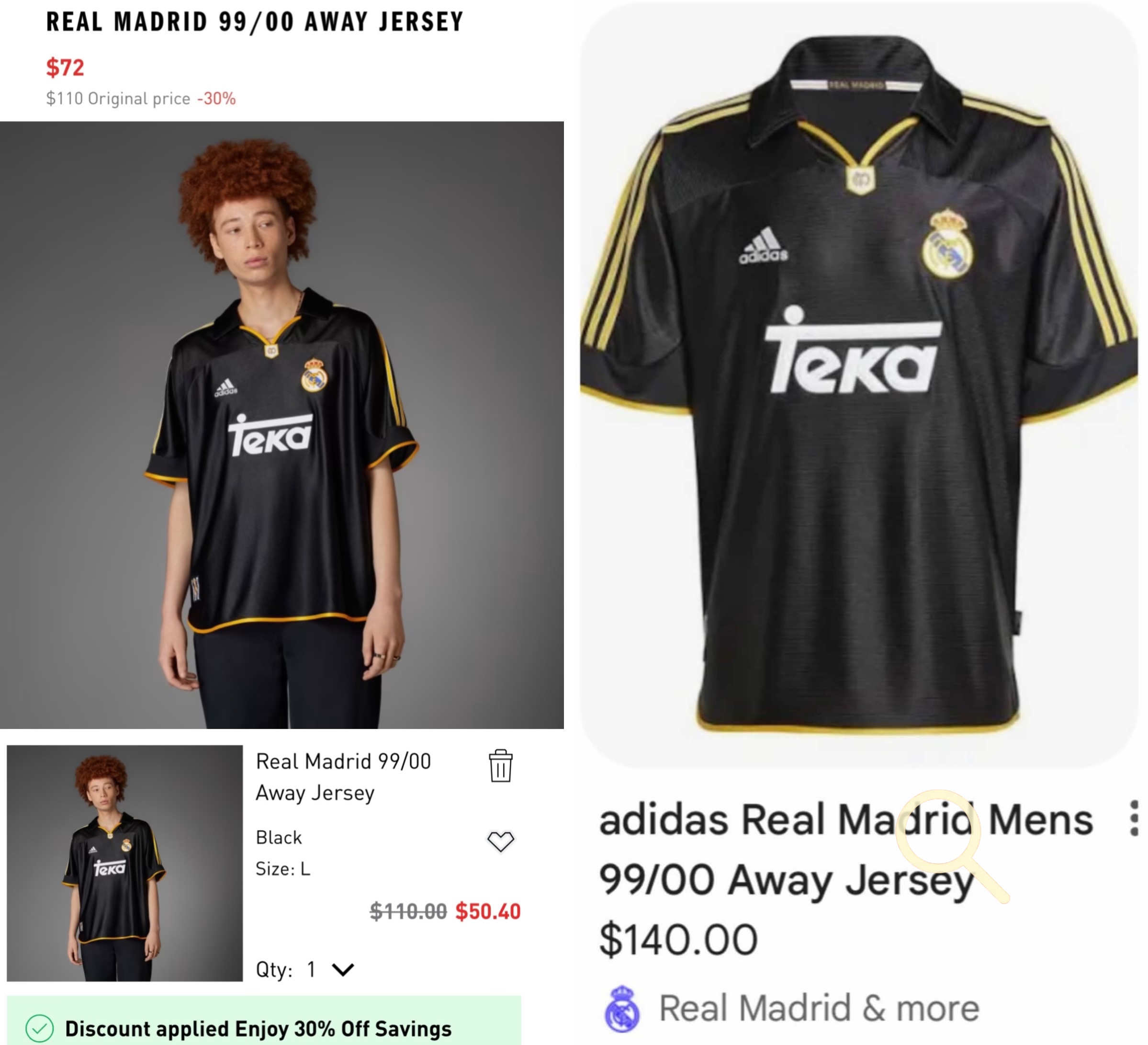 Real Madrid Jersey - 64% off | Hidden Clearances