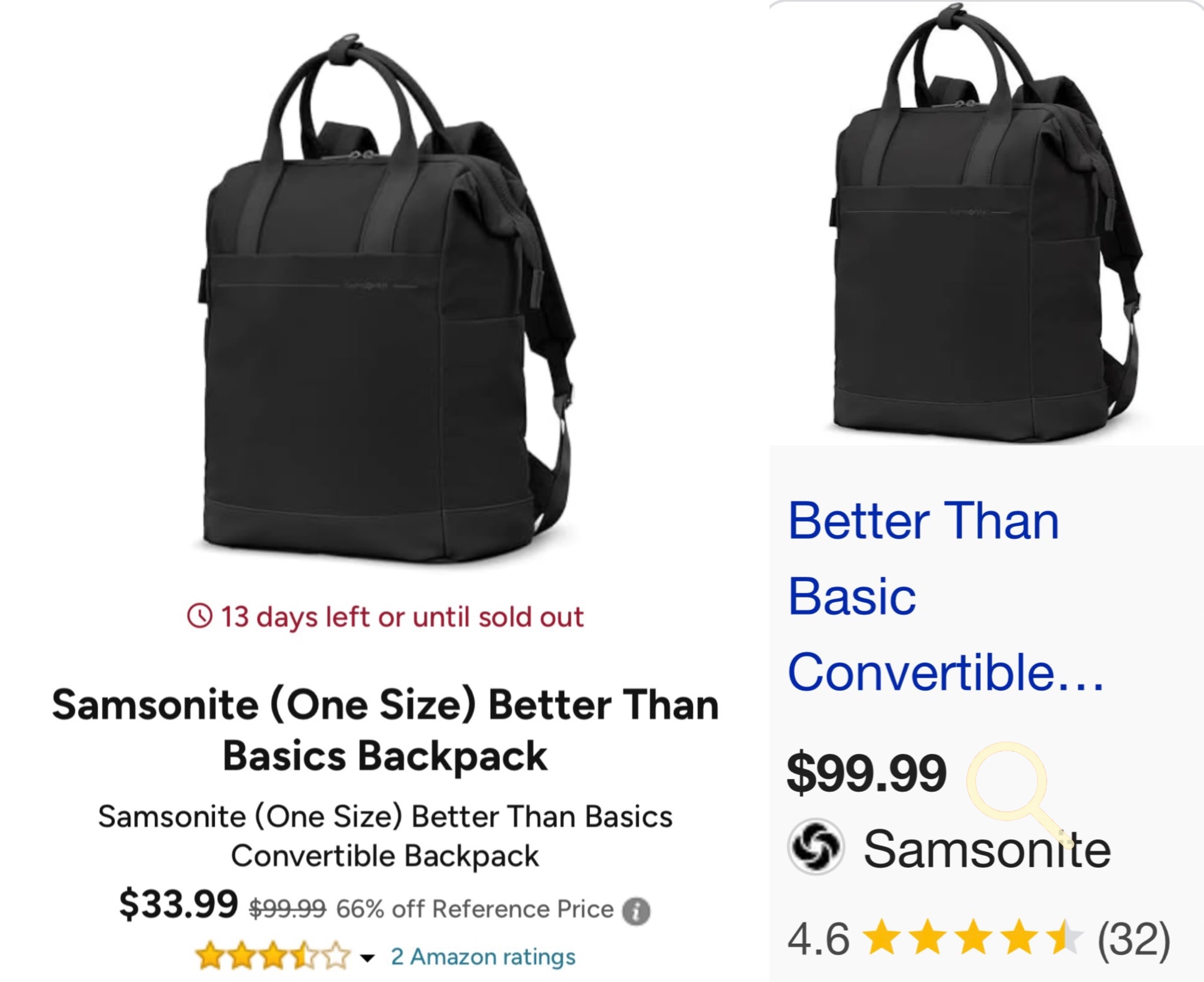 Samsonite backpack 67% off | Hidden Clearances | Hidden Clearances Samsonite backpack 67% off | Hidden Clearances | Hidden Clearances