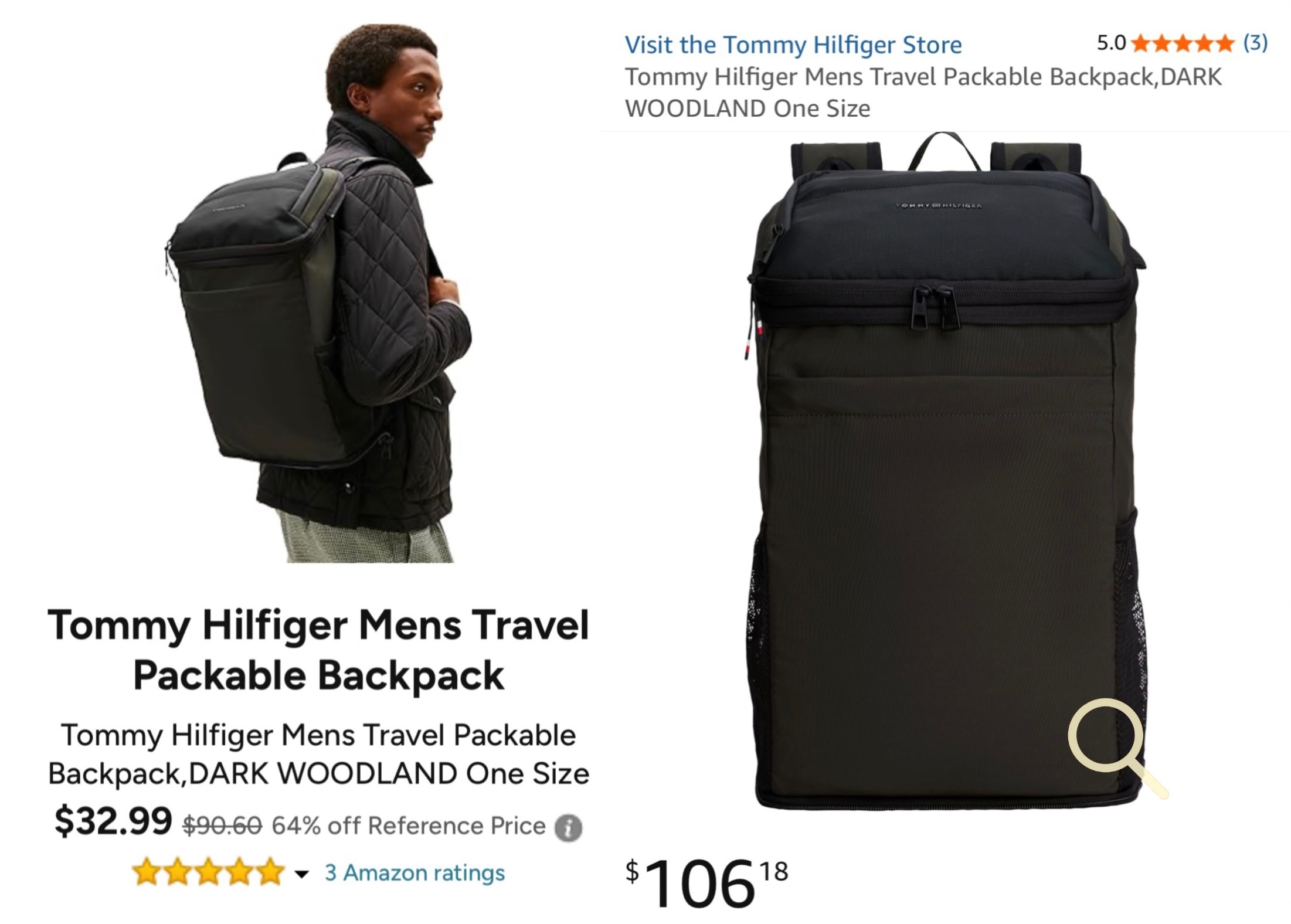 Tommy Hilfiger backpack — 63% off | Hidden Clearances 