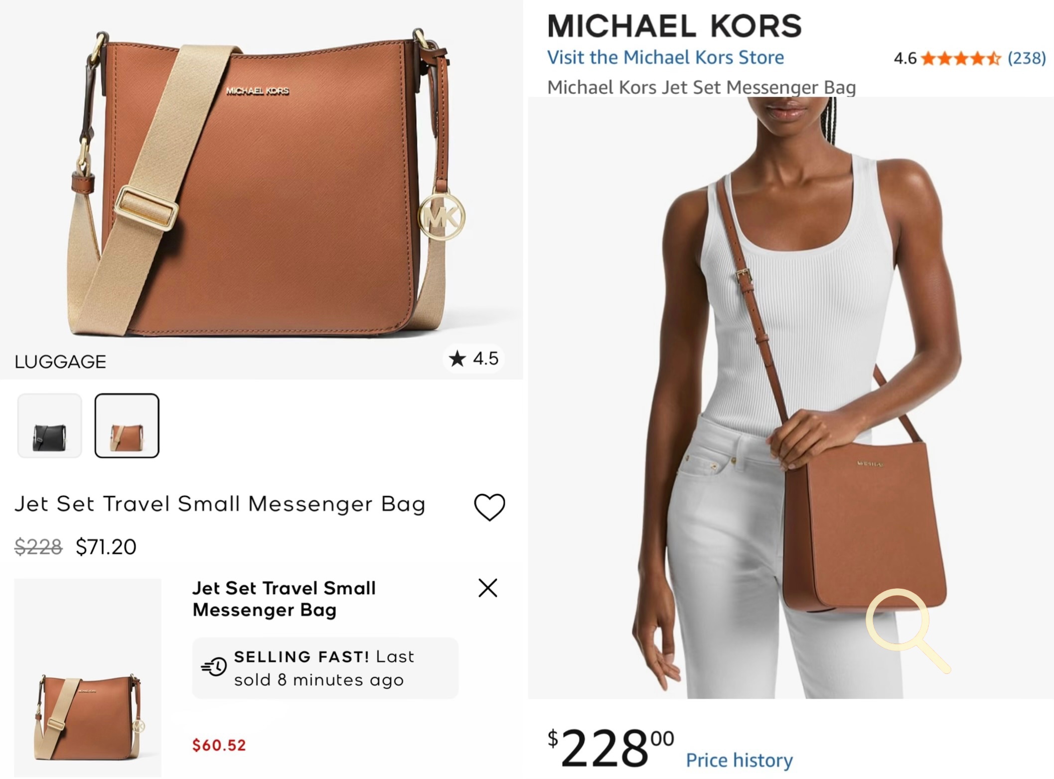 Michael Kors Bag - 74% off | Hidden Clearances