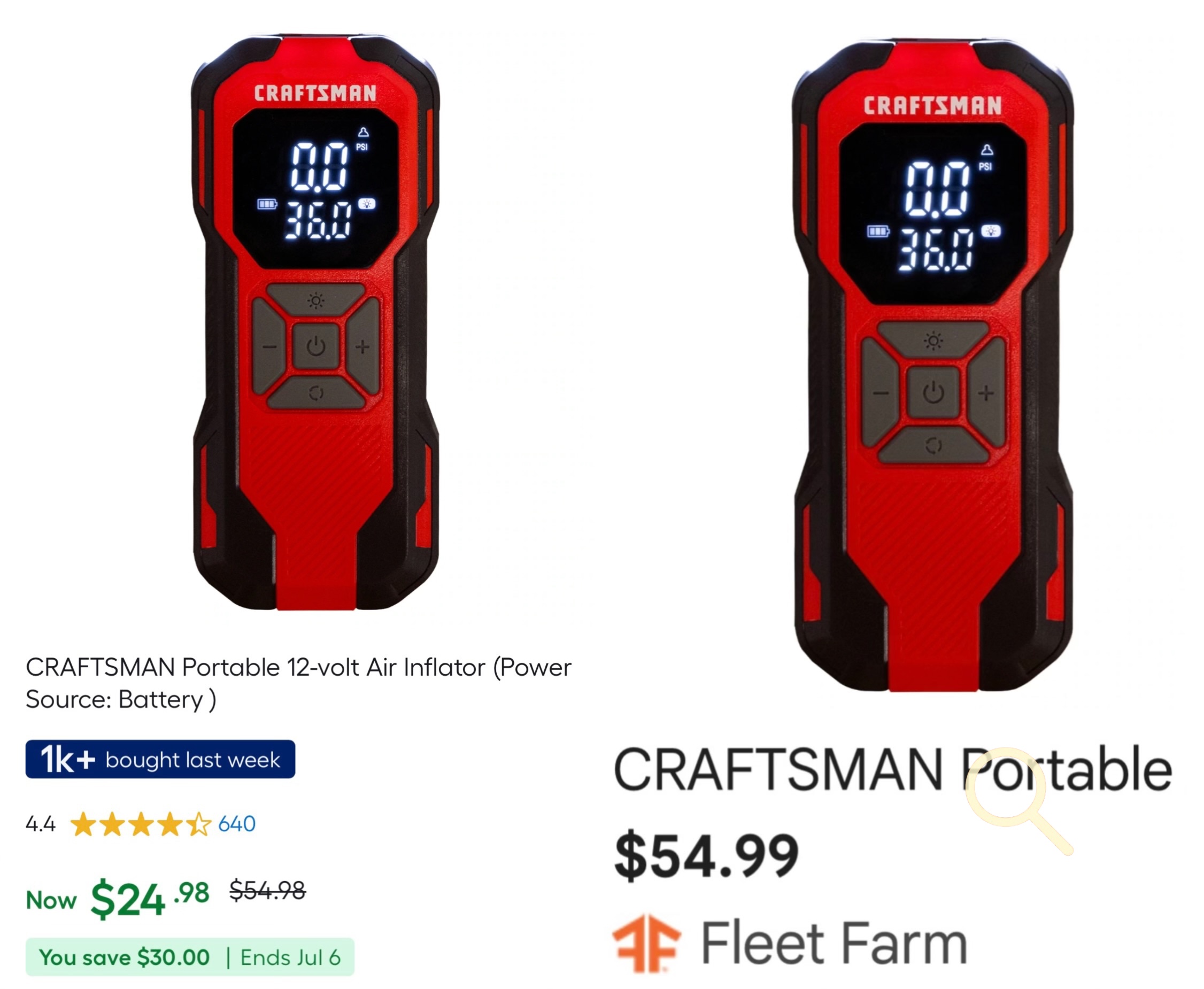 Craftsman Air Inflator