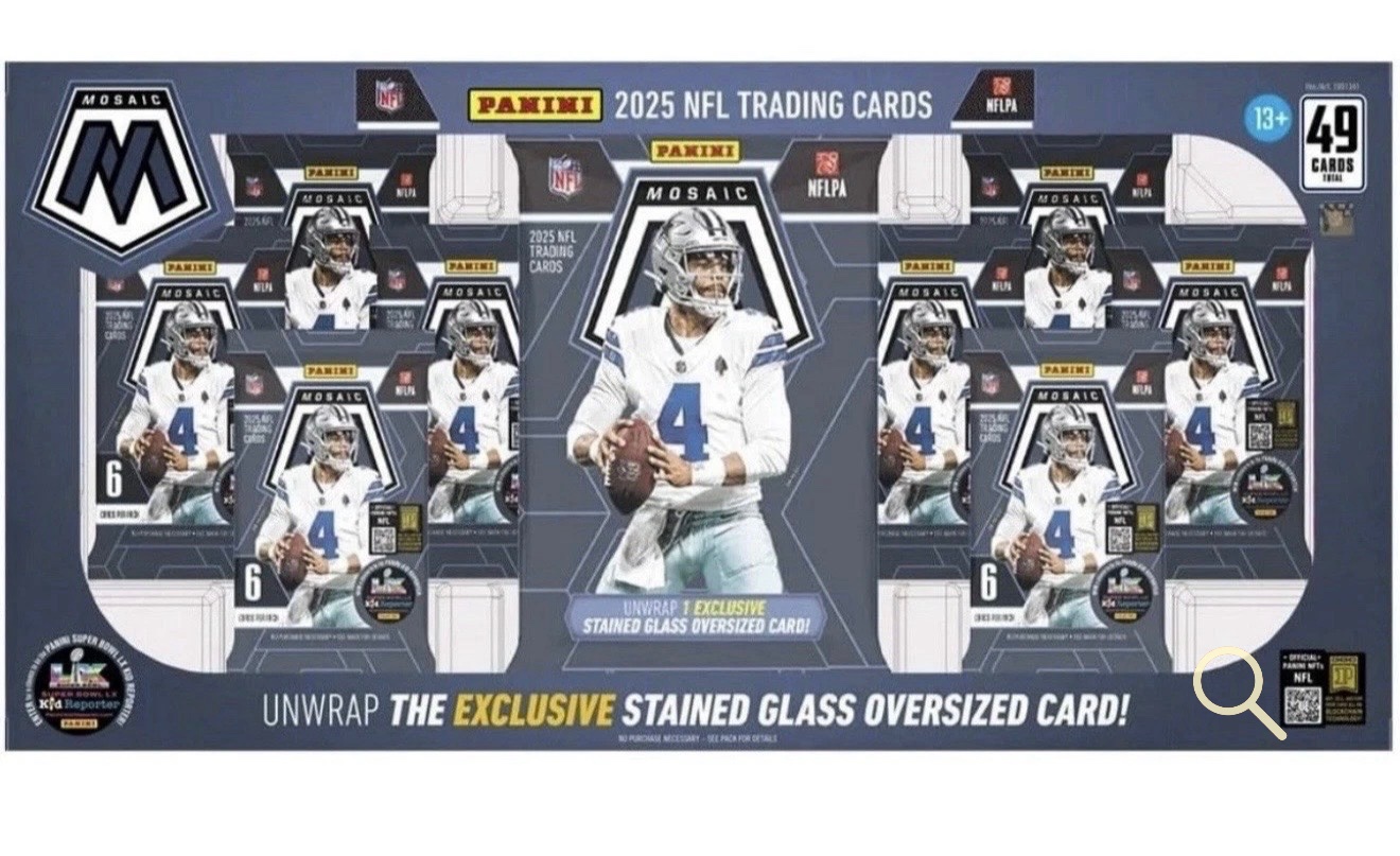 Costco Panini Mosaic Football Bundle